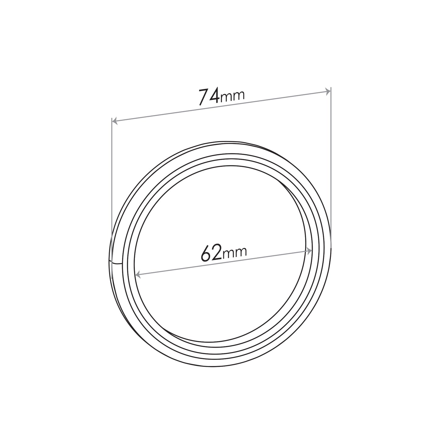 Toyota Land Cruiser Redback Flange Gasket for various Holden, Toyota, Ford & Lexus vehicles
