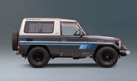 Broome body stripe kit - BJ73 BJ74 MWB Land Cruiser blue gradient vehicle