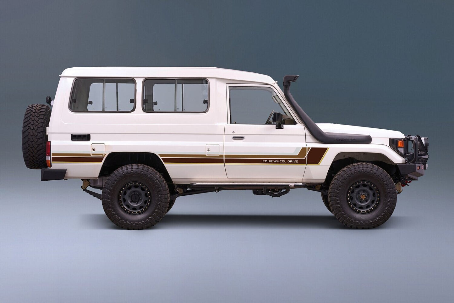 Touge source image 2 for Decal Body Stripe Kit (Renmark Type-1) - 75 Series (1985–1999)