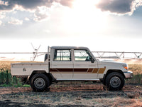 Touge source image 2 for Decal Body Stripe Kit (Cobar) - 79 Series Dual Cab (2012-)