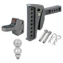 CURT Rebellion XD ShockDrop Ball Mount Kit (view 2)