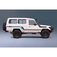 Decal Body Stripe Kit (Tarcutta) for the Toyota LandCruiser 75 Series (1985–1999) (view 3)