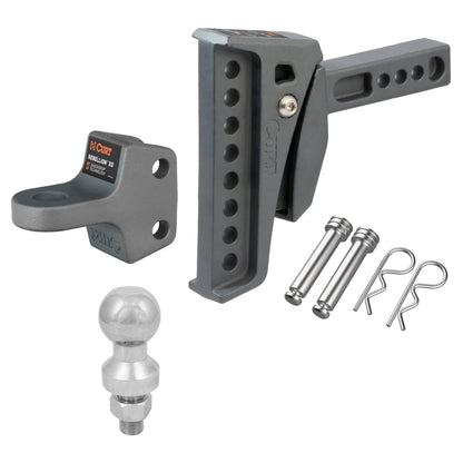 70 Series Land Cruiser CURT Rebellion XD ShockDrop Ball Mount Kit