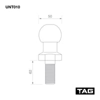 70 Series Land Cruiser CURT Rebellion XD ShockDrop Ball Mount Kit