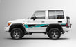 70 Series Land Cruiser Decal Body Stripe Kit (Barossa) -  71 Series (2023-)