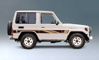 70 Series Land Cruiser Decal Body Stripe Kit (Barossa) -  71 Series/Bundera (1984–)