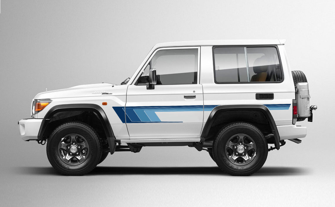 70 Series Land Cruiser Decal Body Stripe Kit (Broome) -  71 Series (2023-)