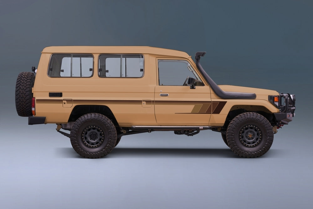 70 Series Land Cruiser Decal Body Stripe Kit (Broome) - 75 Series (1985–1999)