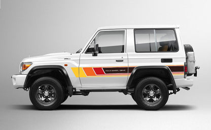 70 Series Land Cruiser Decal Body Stripe Kit (Cobar) -  71 Series (2023-)