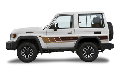 70 Series Land Cruiser Decal Body Stripe Kit (Cobar) -  71 Series (2023-)