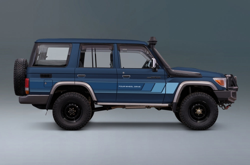 70 Series Land Cruiser Decal Body Stripe Kit (Cobar) - 76 Series (2007-)