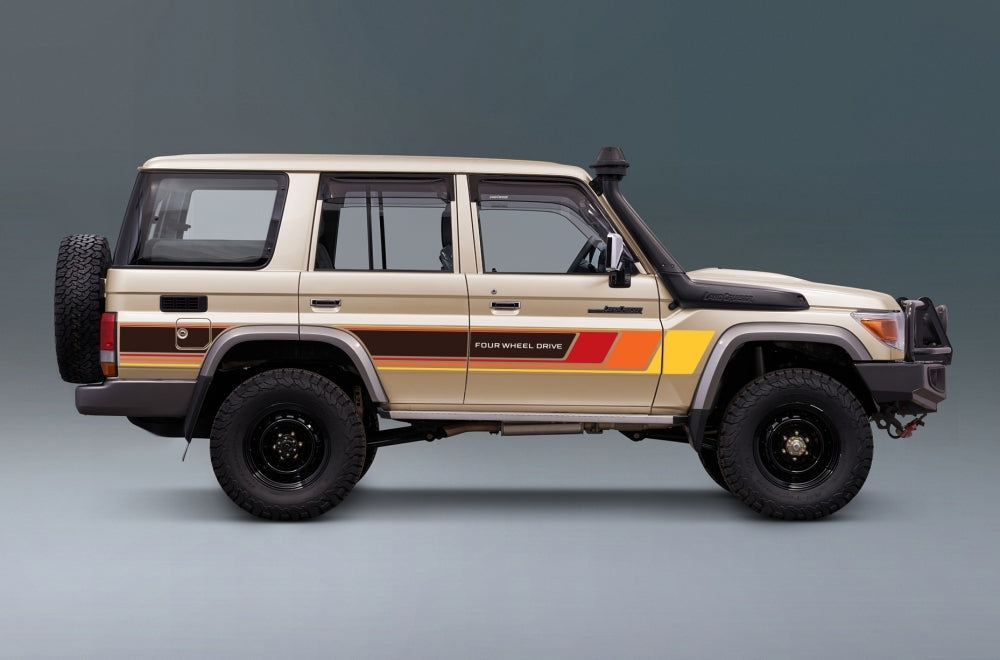 70 Series Land Cruiser Decal Body Stripe Kit (Cobar) - 76 Series (2007-)