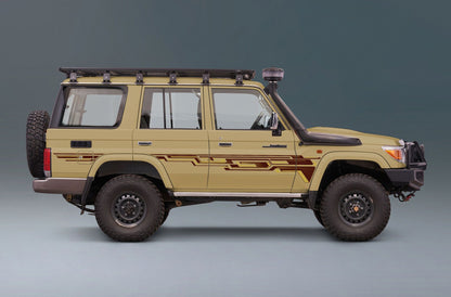 70 Series Land Cruiser Decal Body Stripe Kit (DOHA) - 76 Series (2007-)