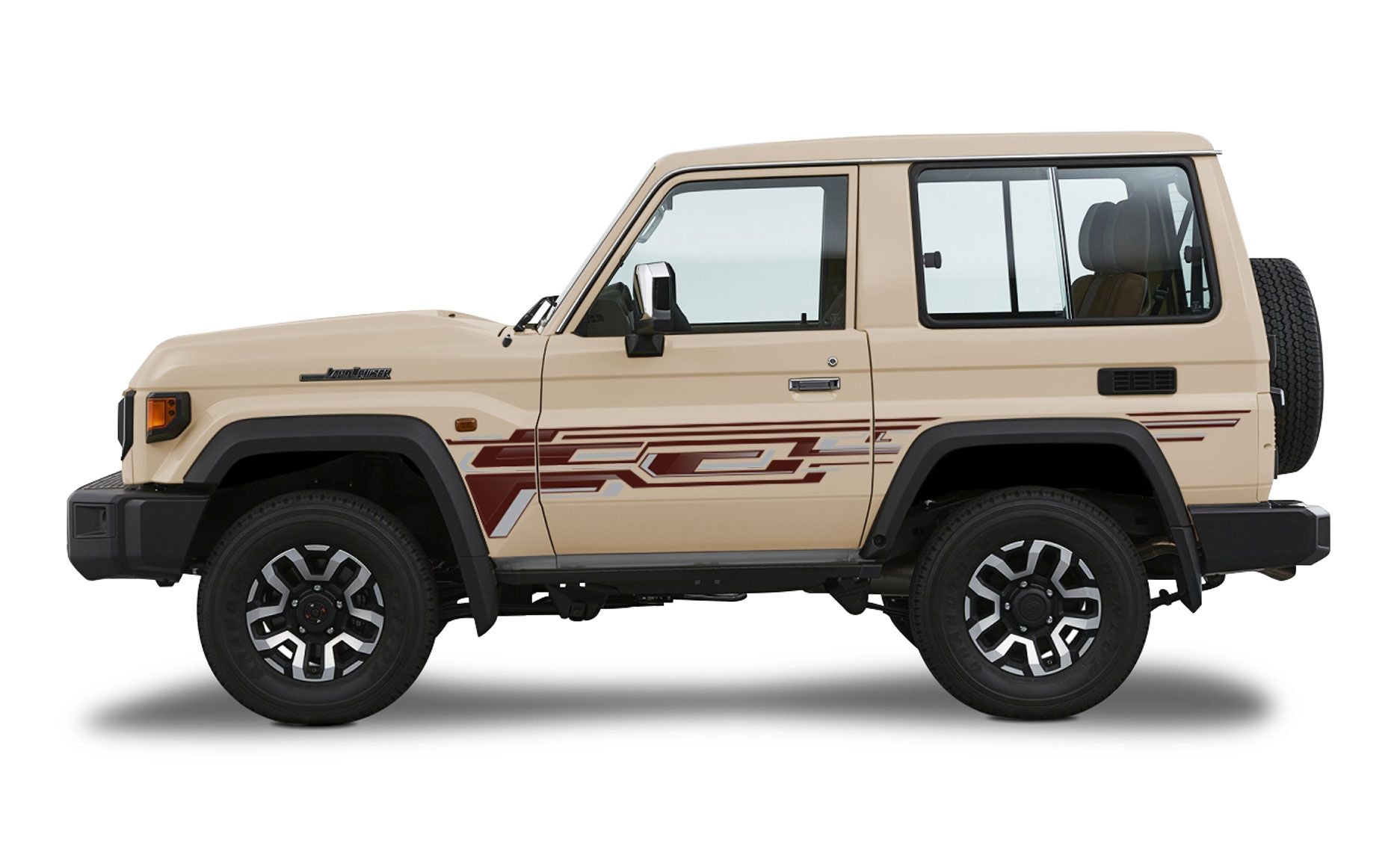 70 Series Land Cruiser Decal Body Stripe Kit (Doha) -  71 Series (2023-)