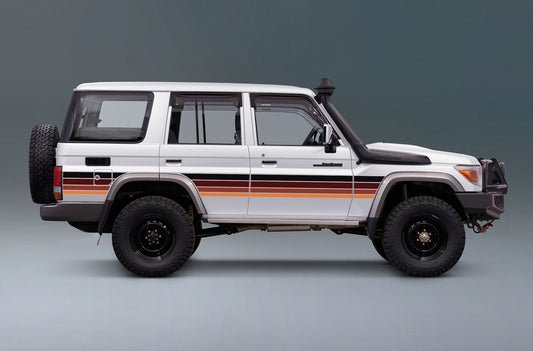 70 Series Land Cruiser Decal Body Stripe Kit (Dubai) - 76 Series (2007-)