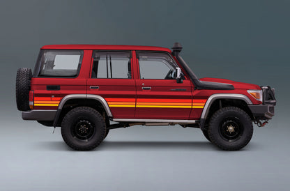 70 Series Land Cruiser Decal Body Stripe Kit (Dubai) - 76 Series (2007-)