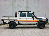 70 Series Land Cruiser Decal Body Stripe Kit (Limited Edition Renmark) - 79 Series Dual Cab (2012-)