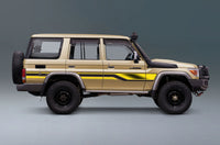70 Series Land Cruiser Decal Body Stripe Kit (Mecca) - 76 Series (2007-)