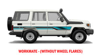 70 Series Land Cruiser Decal Body Stripe Kit (Mecca) - 76 Series (2007-)