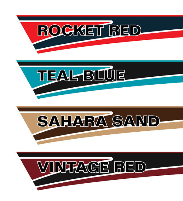70 Series Land Cruiser Decal Body Stripe Kit (Narrabri) -  71 Series/Bundera (1984–)