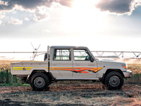 70 Series Land Cruiser Decal Body Stripe Kit (Tenterfield) - 79 Series Dual Cab (2012-)