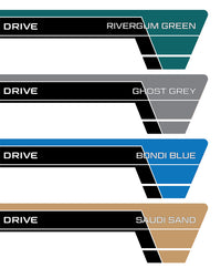 70 Series Land Cruiser Decal Body Stripe Kit (Toowoomba) - 75 Series (1985–1999)