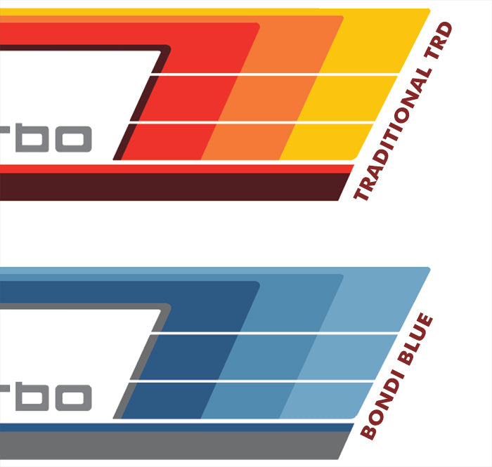 70 Series Land Cruiser Decal Body Stripe Kit (Tweed) - 73/74 Series (1984–1990)