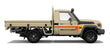 70 Series Land Cruiser Decal Body Stripe Kit (Tweed) - 75/79 Series Single Cab (1985-)