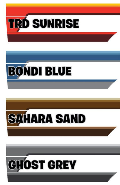 70 Series Land Cruiser Decal Body Stripe Kit (Tweed) - 76 Series (2007-)