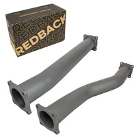 70 Series Land Cruiser Extreme Duty Exhaust - 76 Series Wagon with Auxiliary Fuel Tank (01/2007 - 10/2016)
