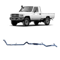 70 Series Land Cruiser Extreme Duty Exhaust - 79 Series 4.2L 1HZ (10/1999 - 01/2007)