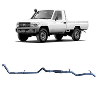 70 Series Land Cruiser Extreme Duty Exhaust - 79 Series 4.2L 1HZ (10/1999 - 01/2007)