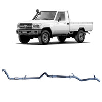 70 Series Land Cruiser Extreme Duty Exhaust - 79 Series 4.2L 1HZ (10/1999 - 01/2007)