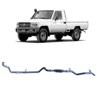 70 Series Land Cruiser Extreme Duty Exhaust - 79 Series 4.2L 1HZ (10/1999 - 01/2007)