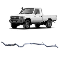 70 Series Land Cruiser Extreme Duty Exhaust - 79 Series Single Cab (03/2007 - 10/2016)