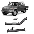 70 Series Land Cruiser Extreme Duty Exhaust DPF Adaptor Kit - 76 Series Wagon, 79 Series Single and Dual Cab (11/2016 - On)