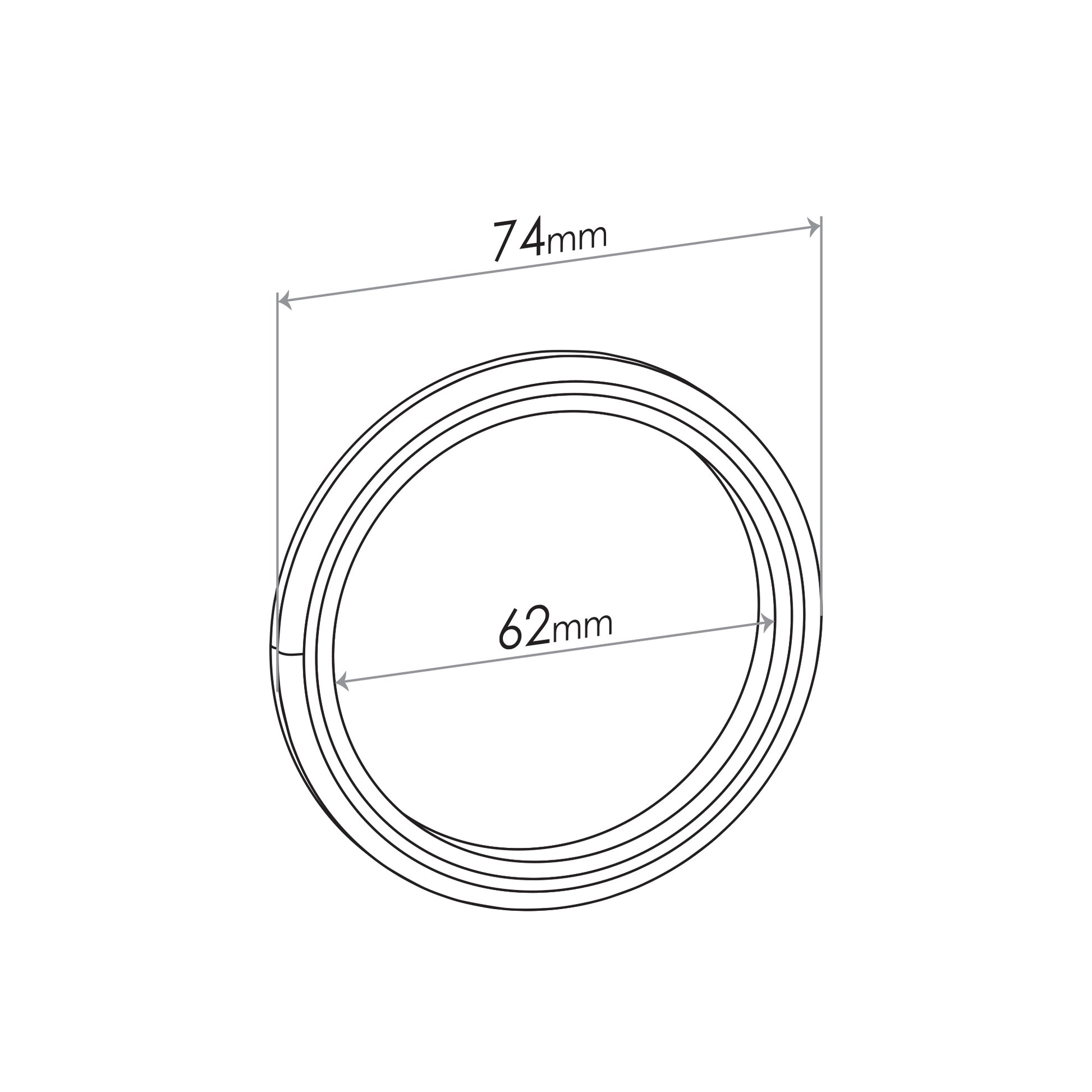 70 Series Land Cruiser Flange Gasket - various Holden, Toyota, Ford & Lexus vehicles