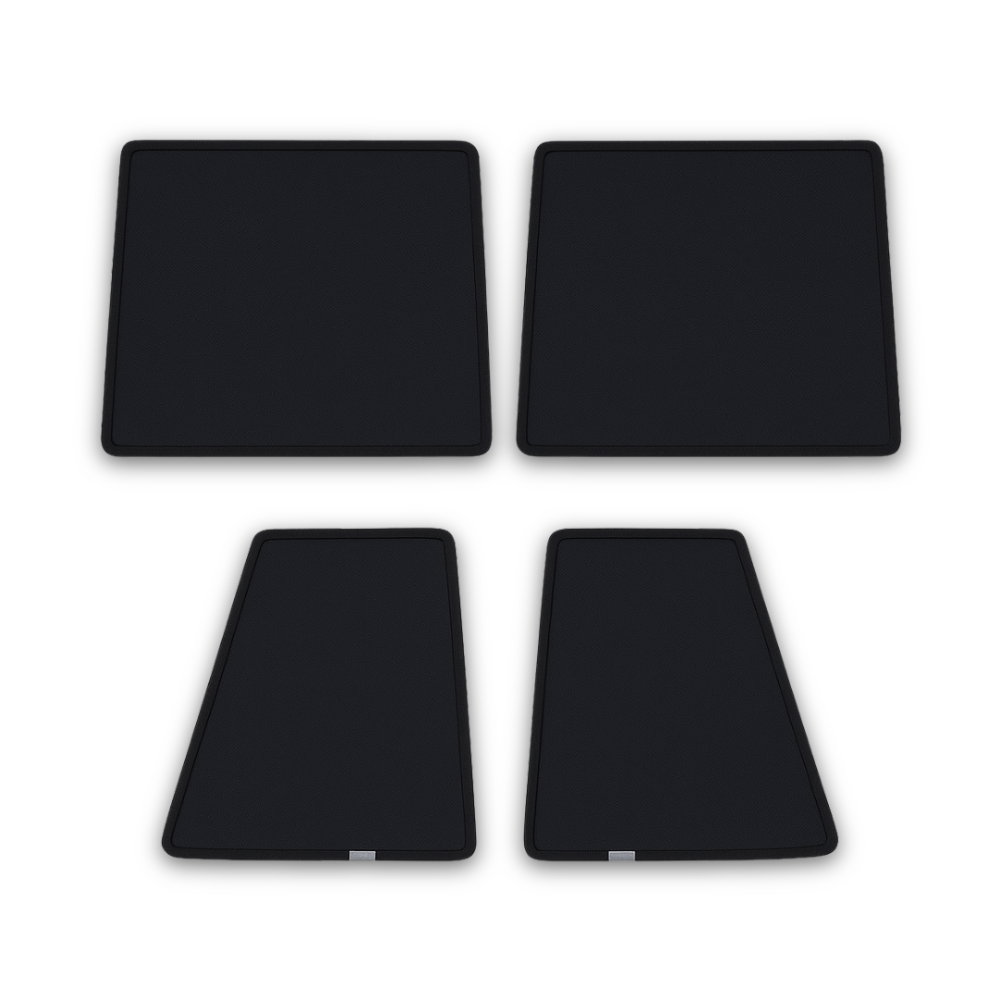 Toyota Land Cruiser Magnetic Window Sun Shade Kit 79 Series Dual Cab (2007-)