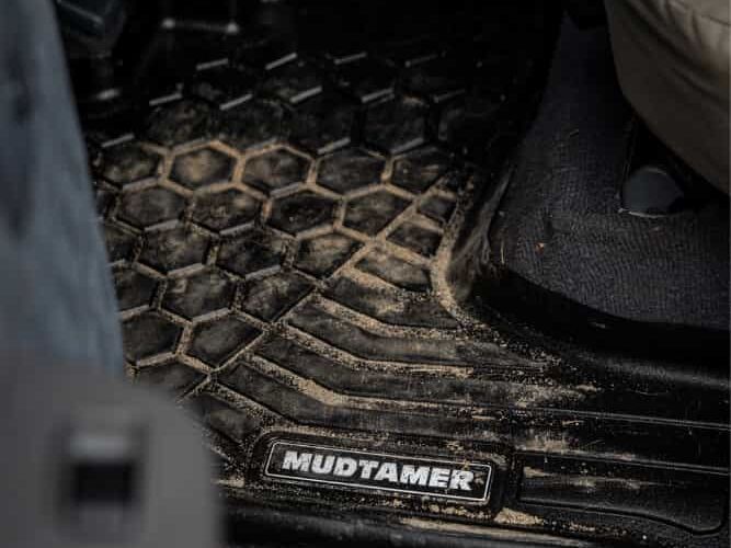 Mudtamer heavy duty floor mat in a 70 Series