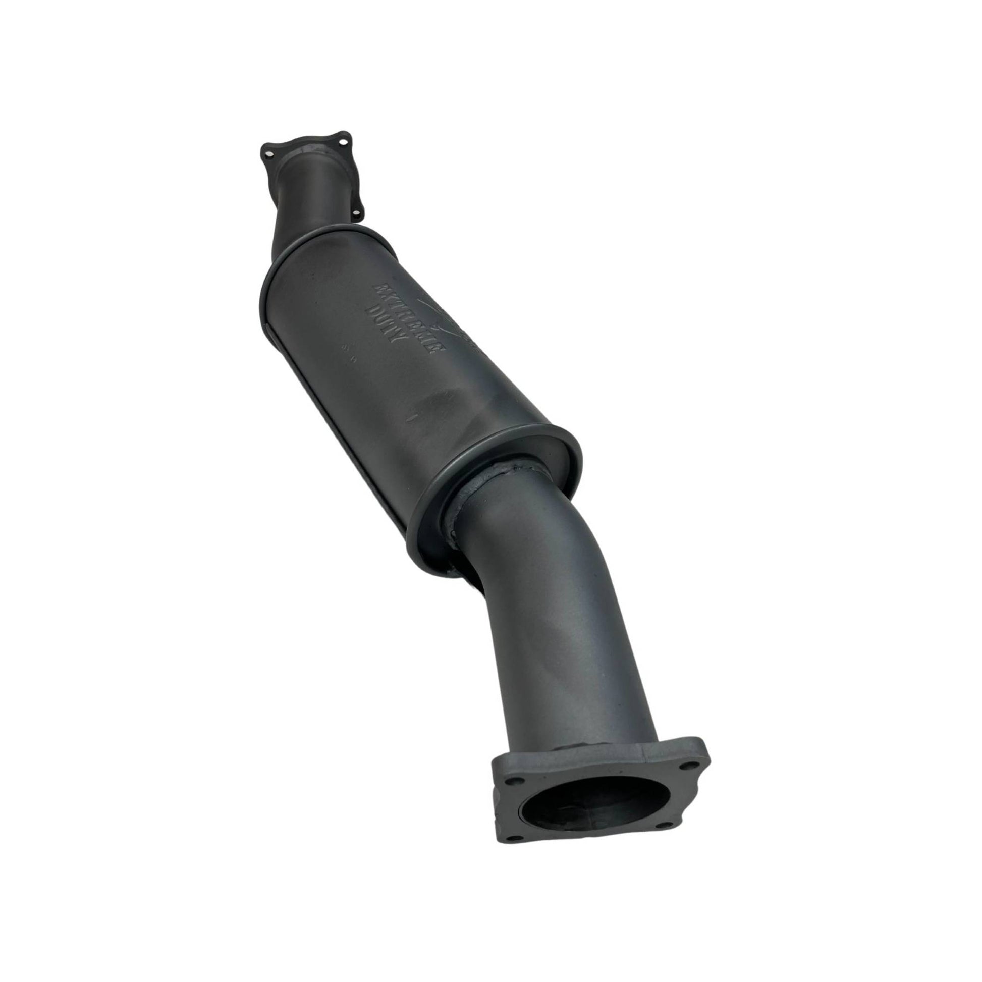 Toyota Land Cruiser Redback Extreme Duty Straight Piped Resonator (Offset/Offset,)