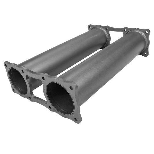 Toyota Land Cruiser Redback Extreme Duty Twin 4" Muffler Delete for Toyota Landcruiser 79 Series Double Cab