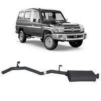 Performance 2.5" Tailpipe Assembly - 75/78/79 Series 4.2L 1HZ (01/1990 - 01/2007)