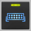 70 Series Land Cruiser Square Type Push Switches