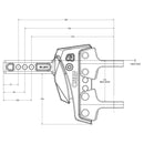 CURT Rebellion XD ShockDrop Ball Mount Kit (view 6)
