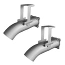 Extreme Duty Twin 4" DPF Back Exhaust for the Toyota LandCruiser 79 Series (view 6)