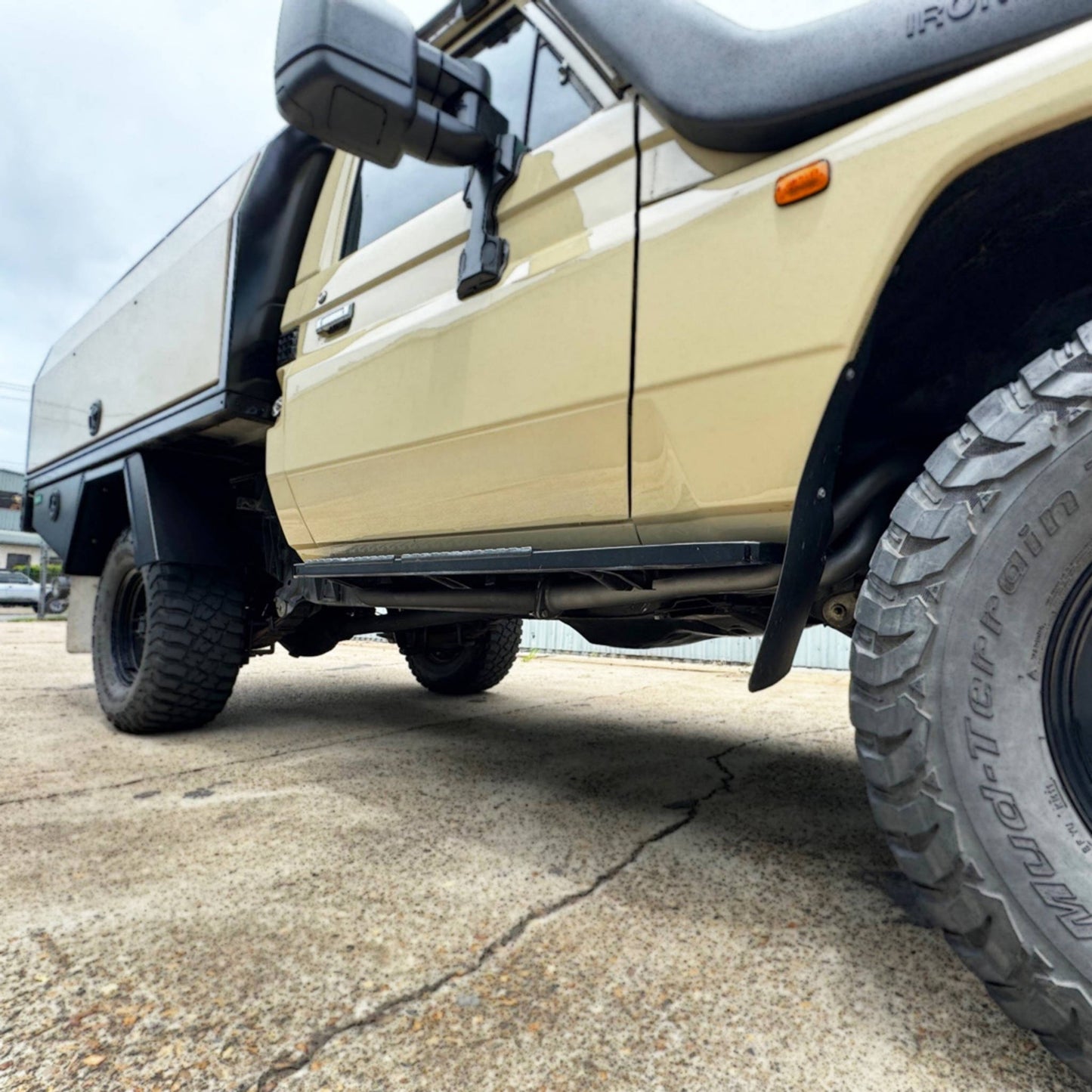 Performance 2.5" Headers & Exhaust - 75/78 Series 4.2L 1HZ